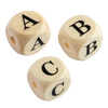 Buchstabenperlen 10mm